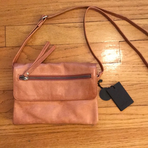 Anthropologie Handbags - DAY & MOOD Anthropologie Leather Crossbody Purse